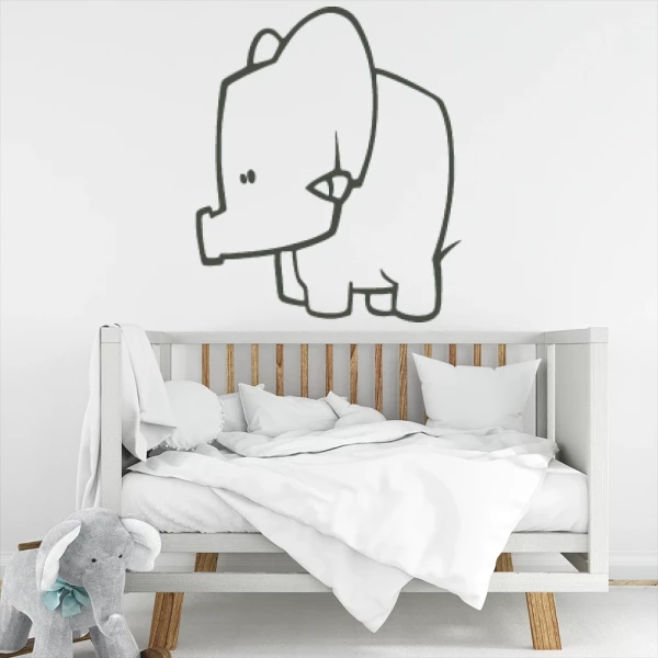 Sticker Olifant