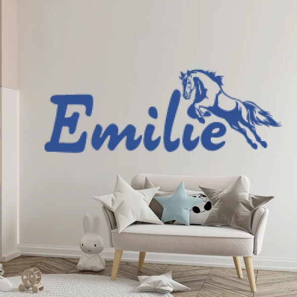Sticker Emilie Paard