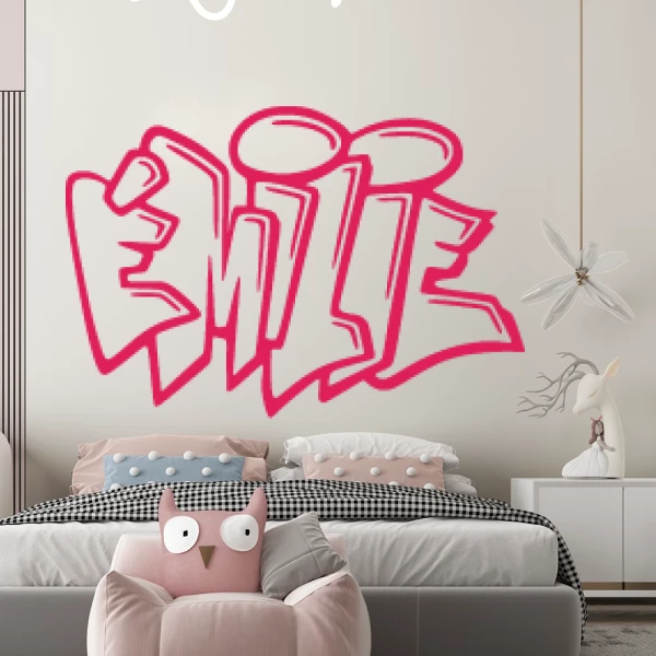 Sticker Emilie Graffiti