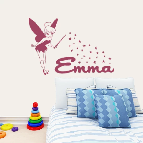 Sticker Emma Script Tinkerbell Sterren
