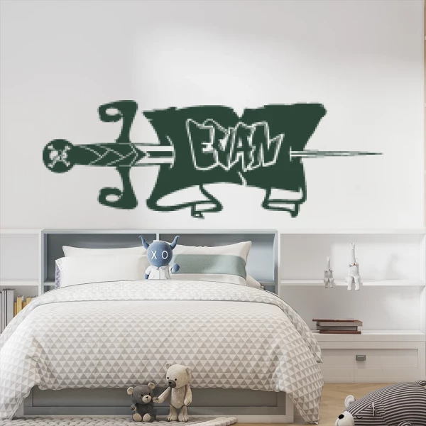 Sticker Evan Graffiti Piraat