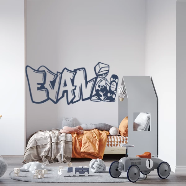 Sticker Evan Graffiti Skater