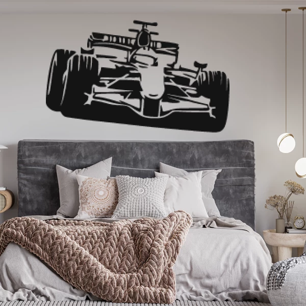 Sticker F1 - Gestileerde