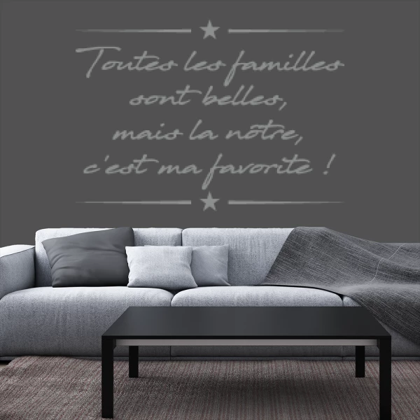 Sticker Famille favorite