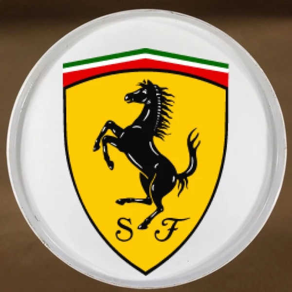 Sticker Ferrari Logo 3 - Printed
