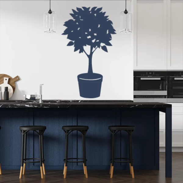 Sticker Potted Ficus