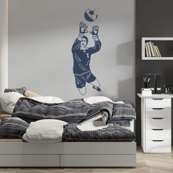 Sticker Voetbal - Goalkeeper