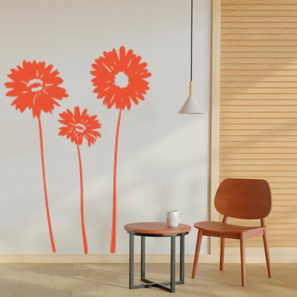 Sticker Gerbera