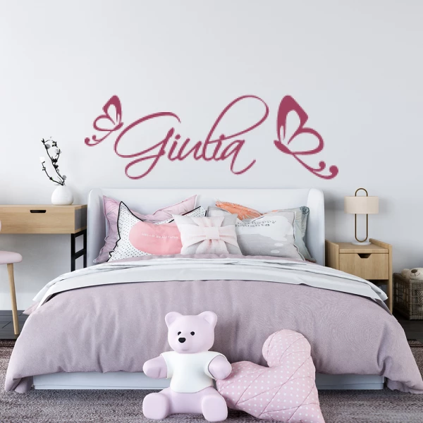 Sticker Giulia Vlinders