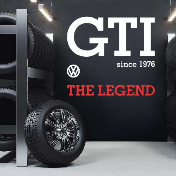 Sticker GTI The Legend