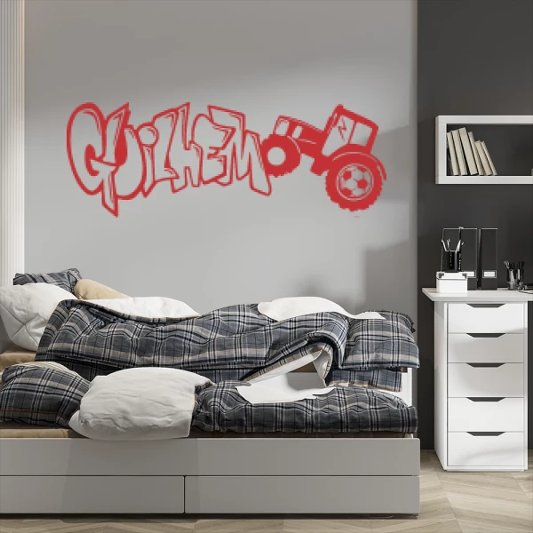 Sticker Guilhem Graffiti Trekker Foot