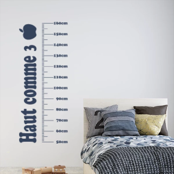Sticker Haut comme 3 Pommes