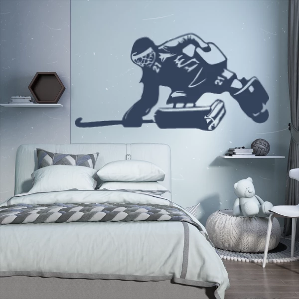 Sticker Veld Hockey keeper