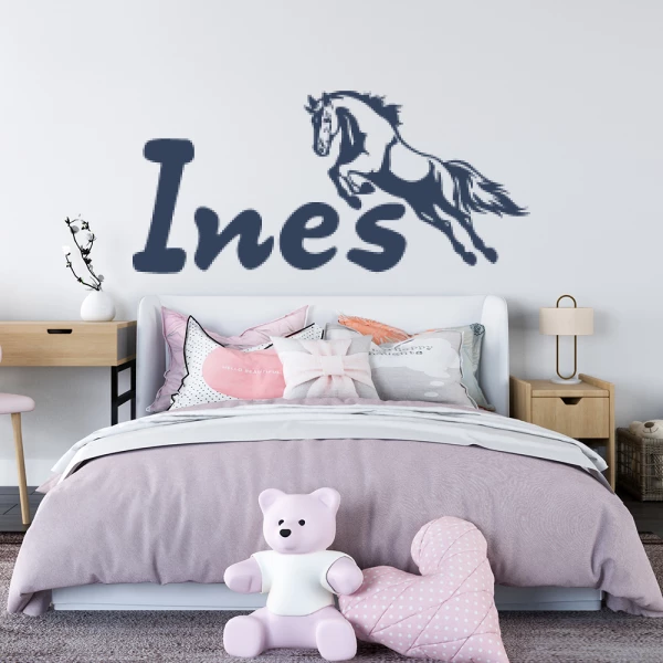 Sticker Ines Paard