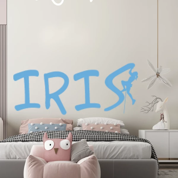 Sticker Iris Klimmen 2