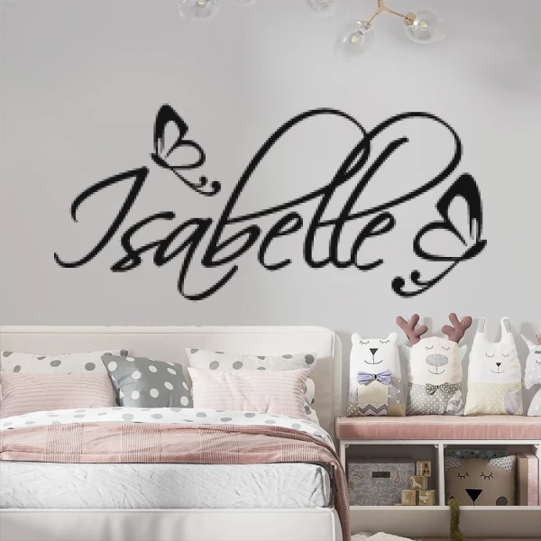 Sticker Isabelle Vlinders