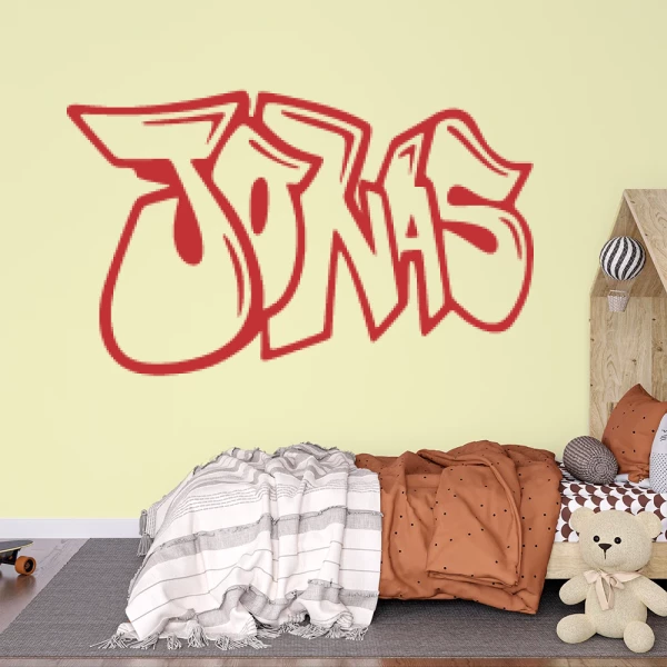 Sticker Jonas Graffiti