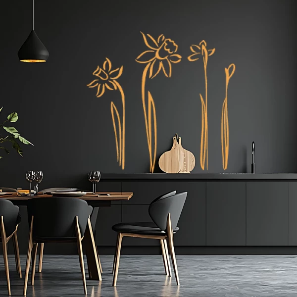Sticker Narcissen