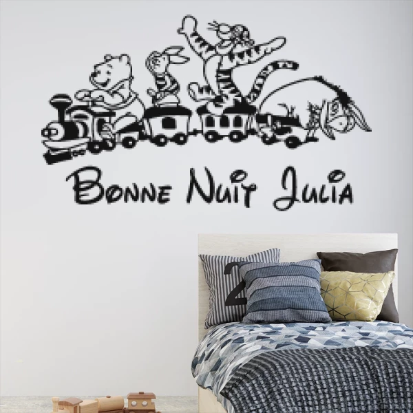 Sticker Julia Winnie Treintje