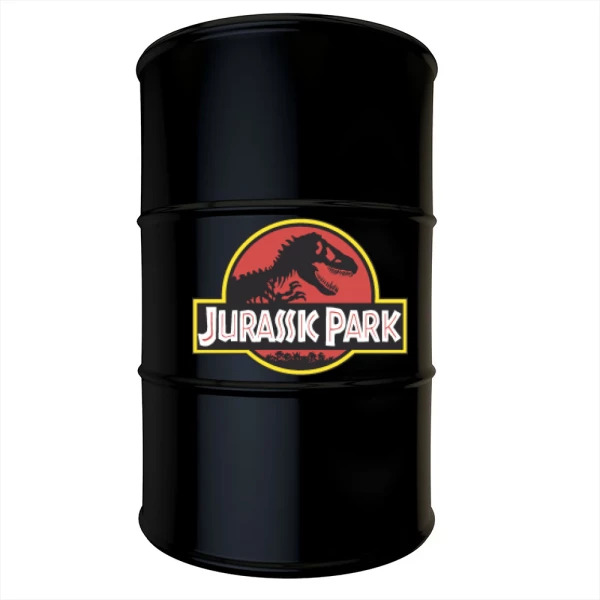 Sticker Jurassic Park Logo Printed