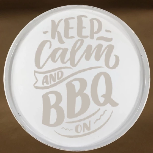 Sticker Keep Calm BBQ On