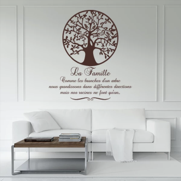 Sticker La famille - Racines