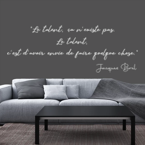 Sticker Le talent - Jacques Brel
