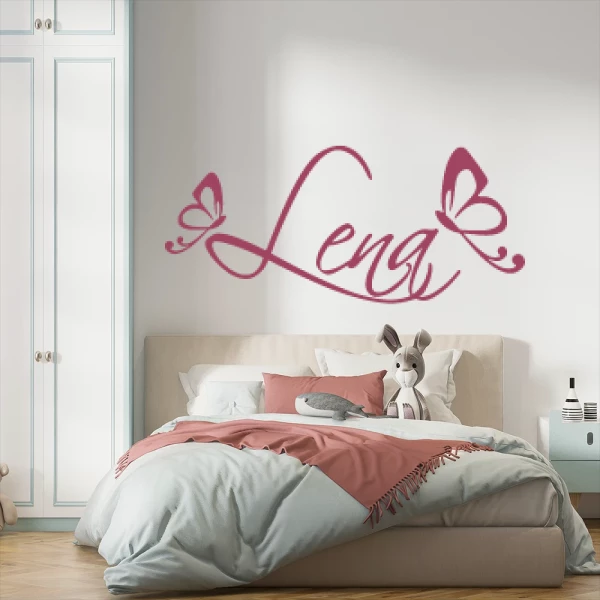 Sticker Lena Vlinders