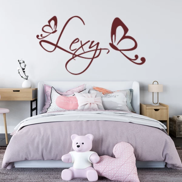 Sticker Lexy Vlinders