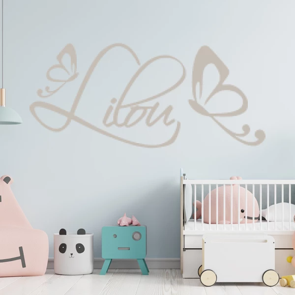 Sticker Lilou Vlinders