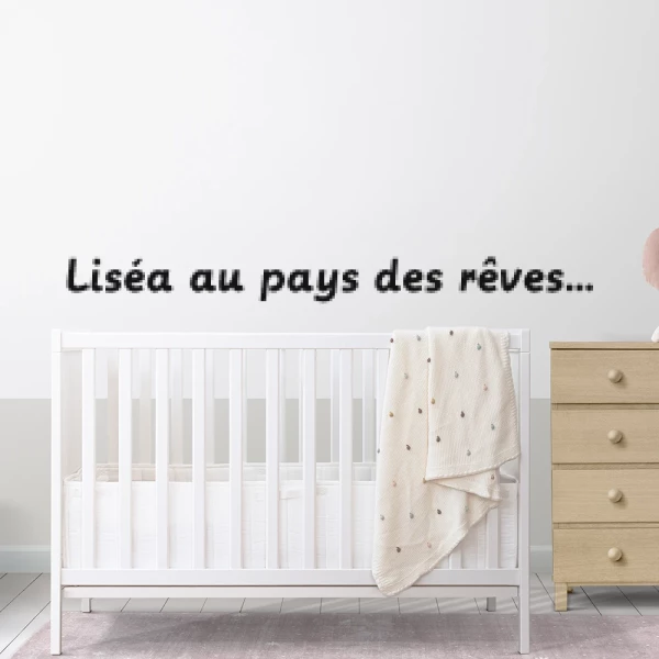 Sticker Liséa au pays des rêves 2