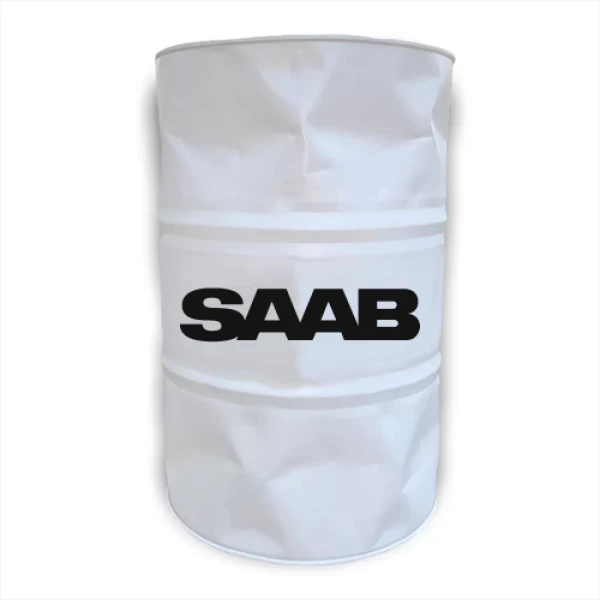 Sticker Logo Saab Tekst