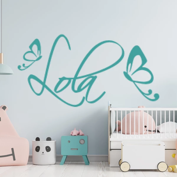 Sticker Lola Vlinders