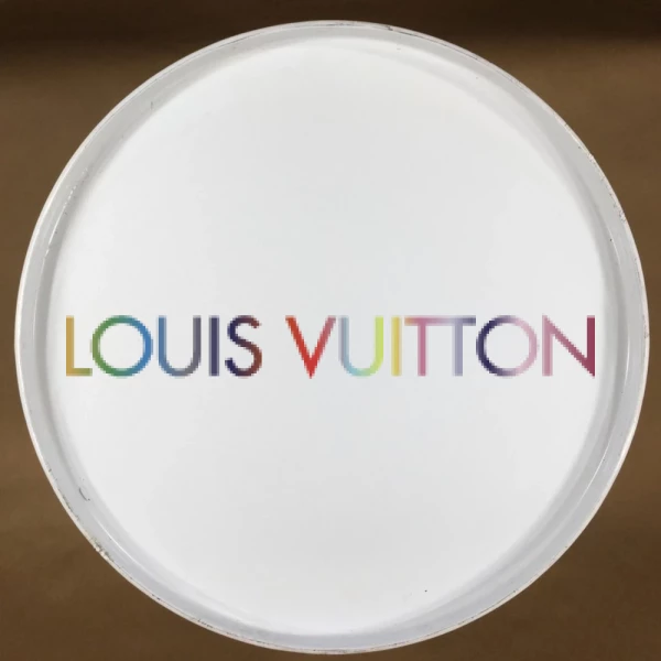 Sticker Louis Vuitton Tekst Verloop Multi