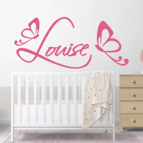 Sticker Louise Vlinders