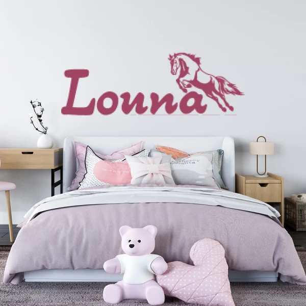 Sticker Louna Paard