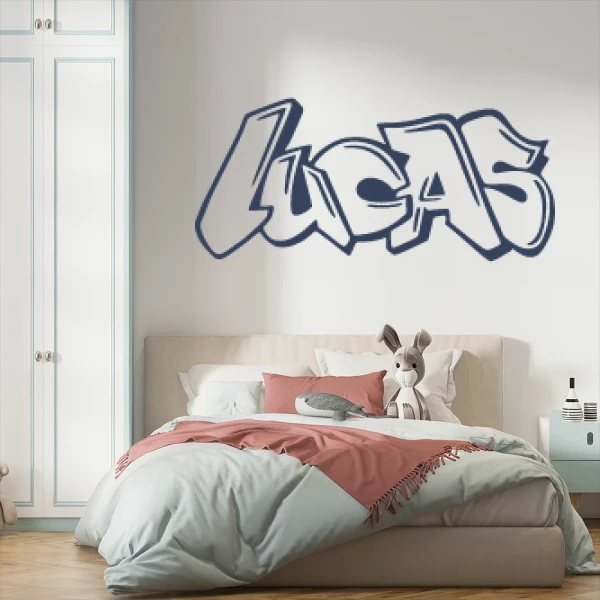 Sticker Lucas Graffiti