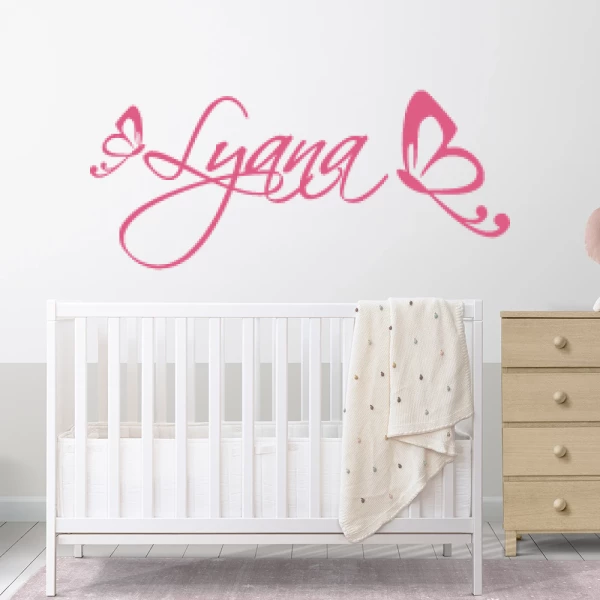 Sticker Lyana Vlinders