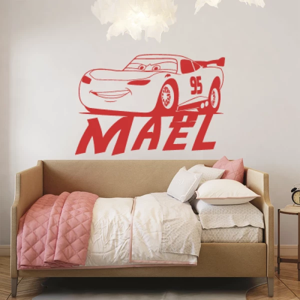 Sticker Maël Cars