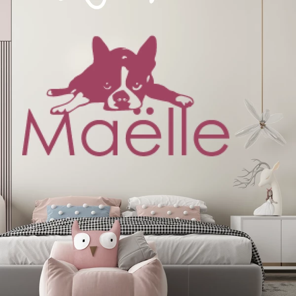 Sticker Maëlle Bulldog