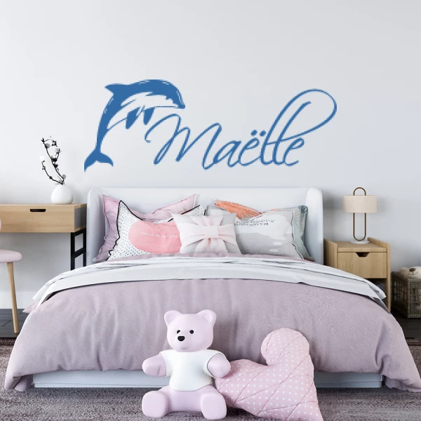Sticker Maëlle Dolfijn