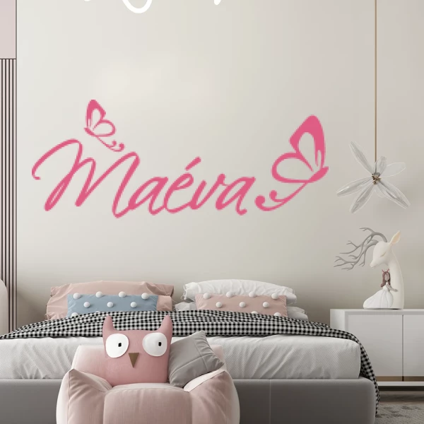 Sticker Maéva Vlinders