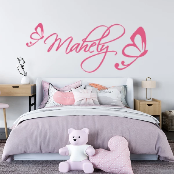 Sticker Mahely Vlinders