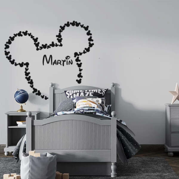 Sticker Martin Mickey hoofd