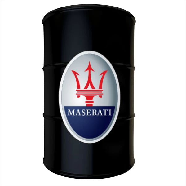 Sticker Maserati Logo Printed