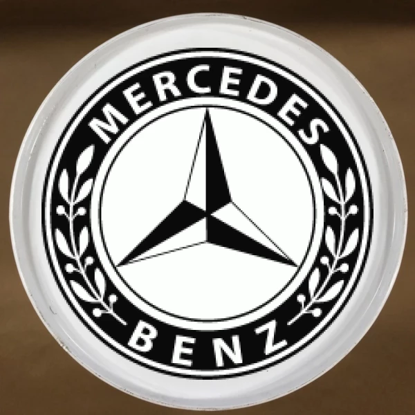 Sticker Mercedes Benz Logo Printed