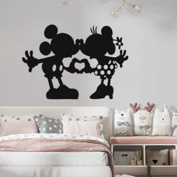 Sticker Mickey en Minnie