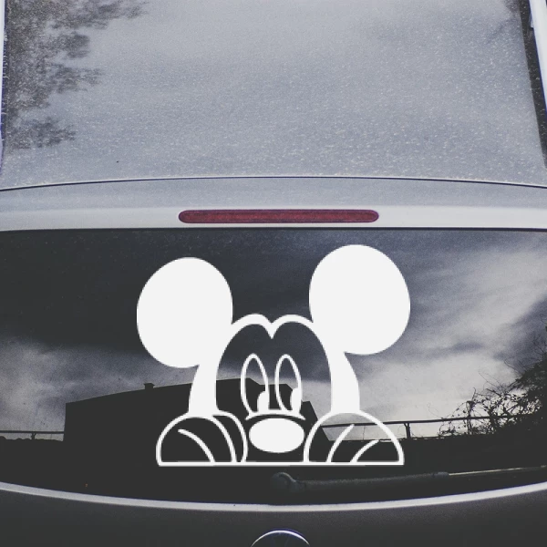 Sticker Mickey Venster