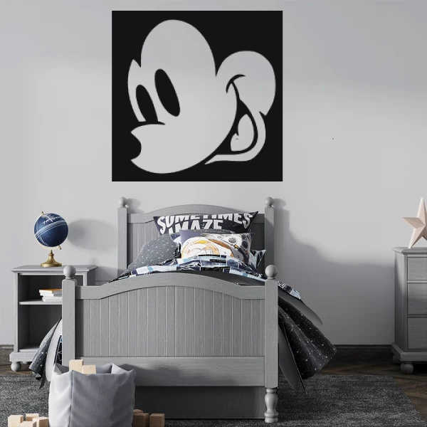 Sticker Mickey onvoltooide