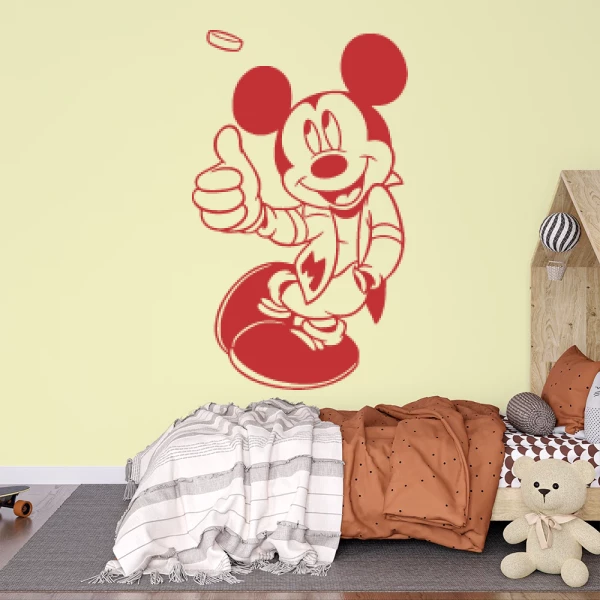 Sticker Mickey Munt
